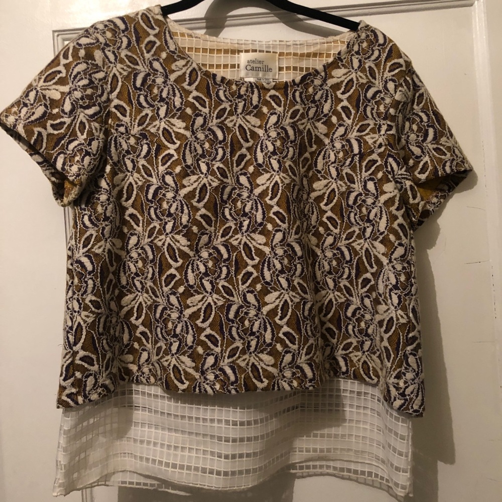 Anthropologie cute top!